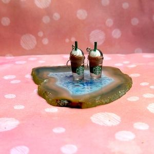 Starbucks fashion earrings
